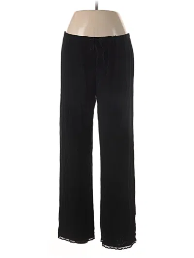 Pre-owned Gap Body Casual Pants In Black