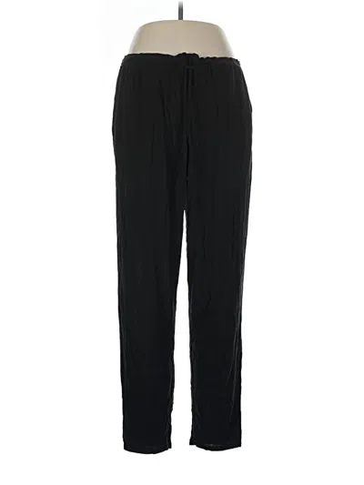 Pre-owned Gap Body Casual Pants In Black