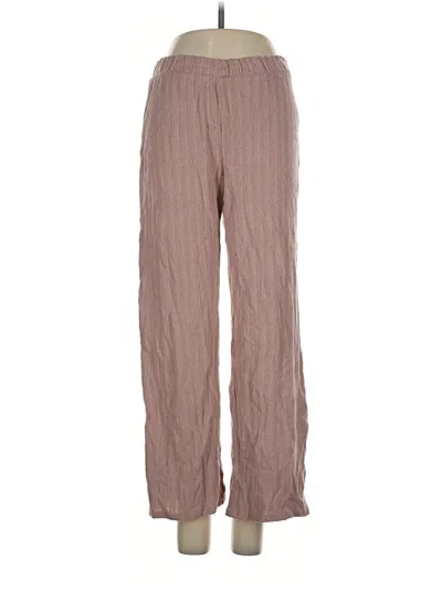 Pre-owned Gap Body Casual Pants In Pink