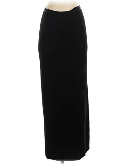 Pre-owned Gap Body Formal Skirt In Black