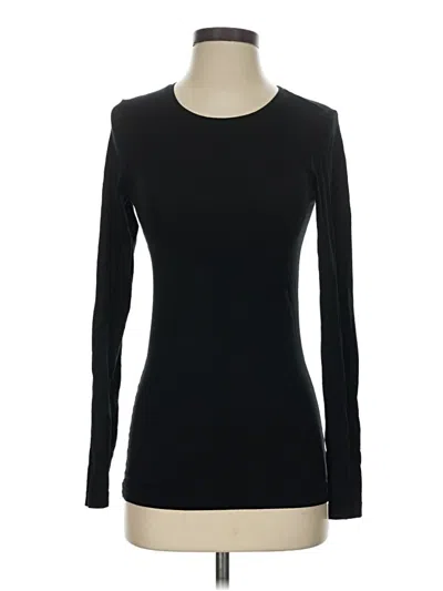 Pre-owned Gap Body Long Sleeve T-shirt In Black