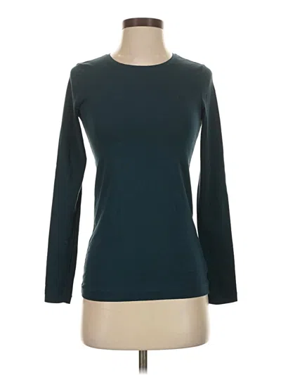 Pre-owned Gap Body Long Sleeve T-shirt In Blue