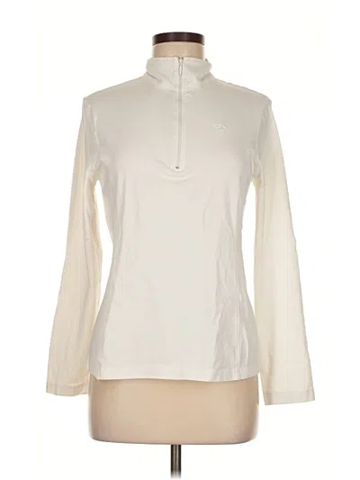 Pre-owned Gap Body Long Sleeve Turtleneck In White