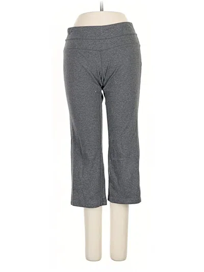 Pre-owned Gap Body Outlet Active Pants In Gray