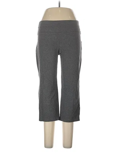 Pre-owned Gap Body Outlet Active Pants In Gray