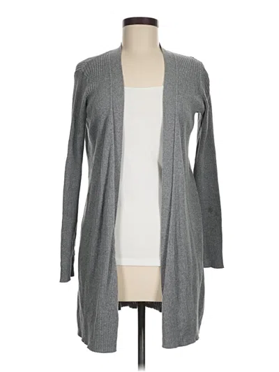 Pre-owned Gap Body Outlet Kimono In Gray