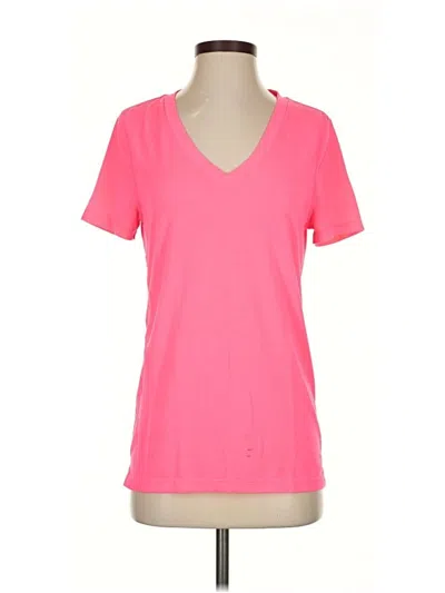 Pre-owned Gap Body Outlet Short Sleeve T-shirt In Pink