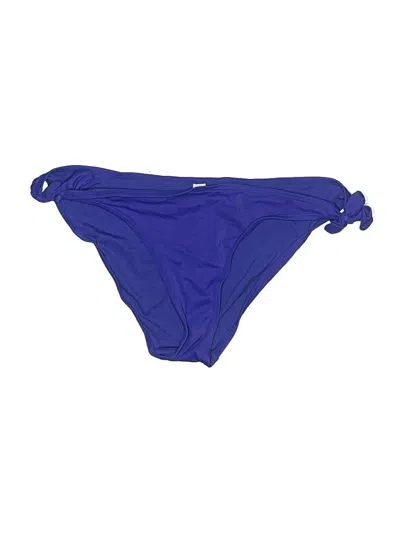 Pre-owned Gap Body Outlet Swimsuit Bottoms In Blue