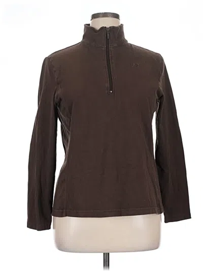 Pre-owned Gap Body Outlet Turtleneck Sweater In Brown