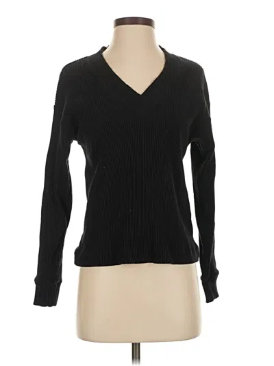 Pre-owned Gap Body Pullover Sweater In Black