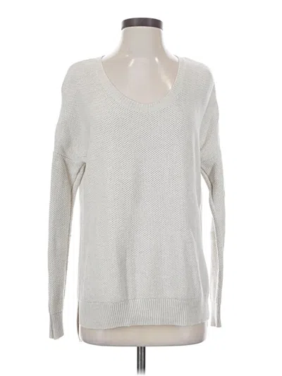 Pre-owned Gap Body Pullover Sweater In Silver