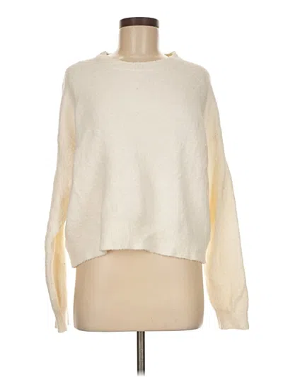 Pre-owned Gap Body Pullover Sweater In White