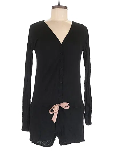 Pre-owned Gap Body Romper In Black