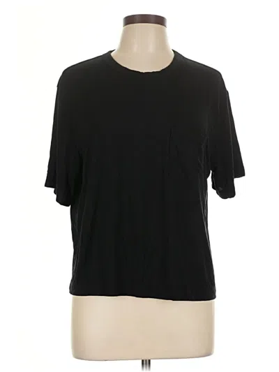 Pre-owned Gap Body Short Sleeve T-shirt In Black