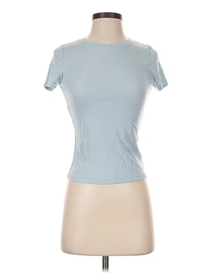 Pre-owned Gap Body Short Sleeve T-shirt In Blue