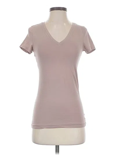 Pre-owned Gap Body Short Sleeve T-shirt In Tan