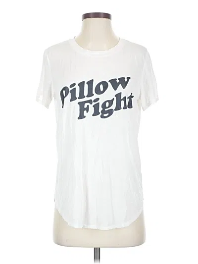 Pre-owned Gap Body Short Sleeve T-shirt In White