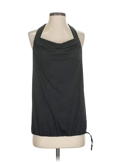Pre-owned Gap Body Sleeveless Blouse In Black