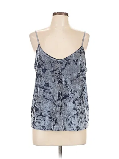 Pre-owned Gap Body Sleeveless Blouse In Blue