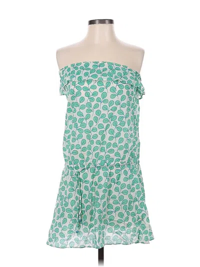 Pre-owned Gap Body Sleeveless Blouse In Green