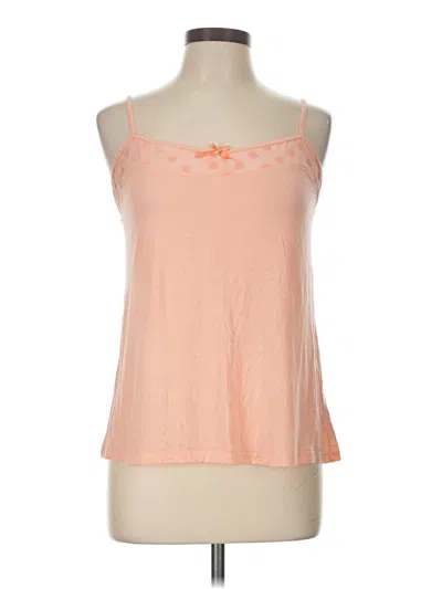 Pre-owned Gap Body Sleeveless Top Orange Halter Neckline Tops