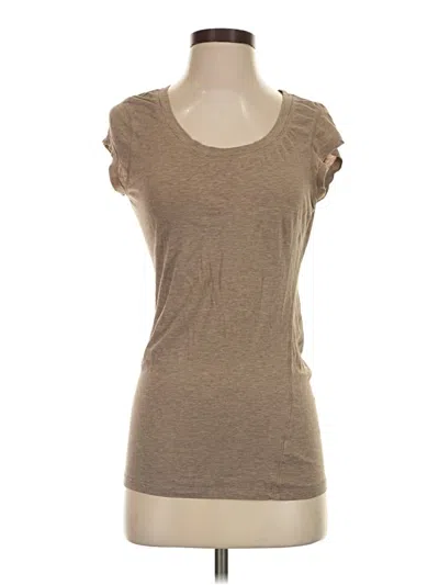 Pre-owned Gap Body Sleeveless T-shirt In Brown