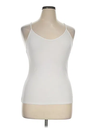 Pre-owned Gap Body Sleeveless T-shirt In Ivory