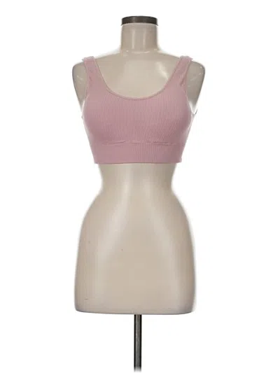 Pre-owned Gap Body Sports Bra In Pink