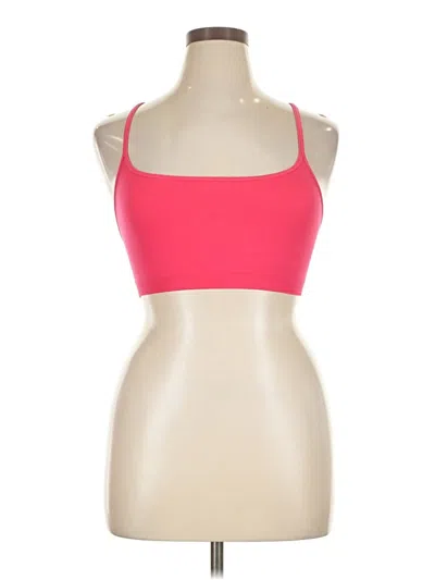 Pre-owned Gap Body Sports Bra In Pink
