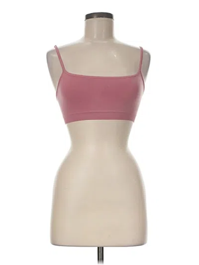 Pre-owned Gap Body Sports Bra In Pink