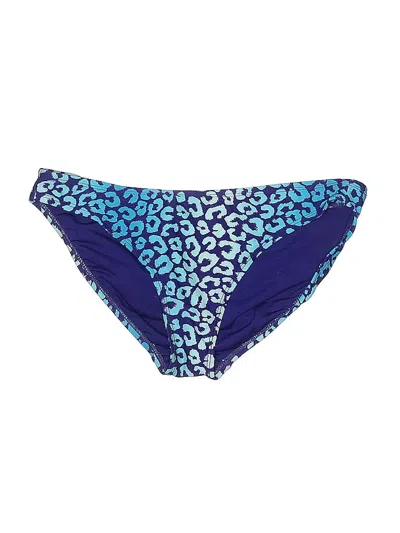 Pre-owned Gap Body Swimsuit Bottoms In Blue