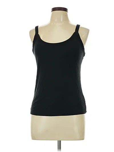 Pre-owned Gap Body Tank Top Black Halter Neckline Tops