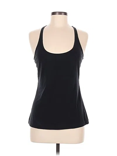 Pre-owned Gap Body Tank Top Black Halter Neckline Tops