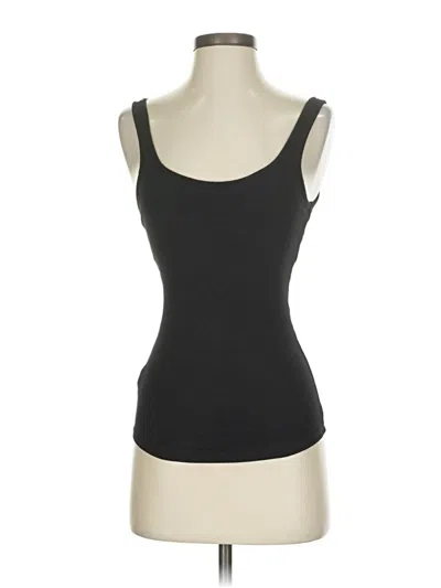 Pre-owned Gap Body Tank Top Black Strapless Neckline Tops