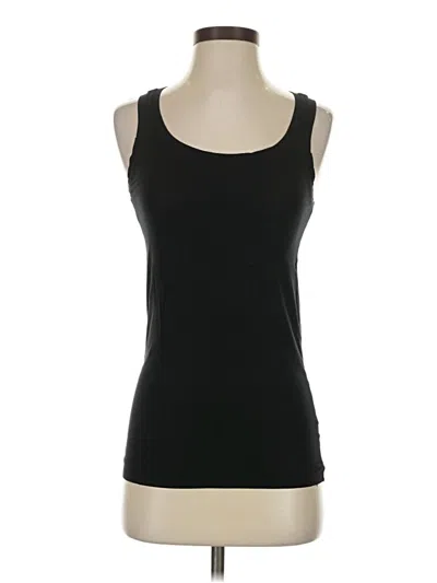 Pre-owned Gap Body Tank Top Black Strapless Neckline Tops