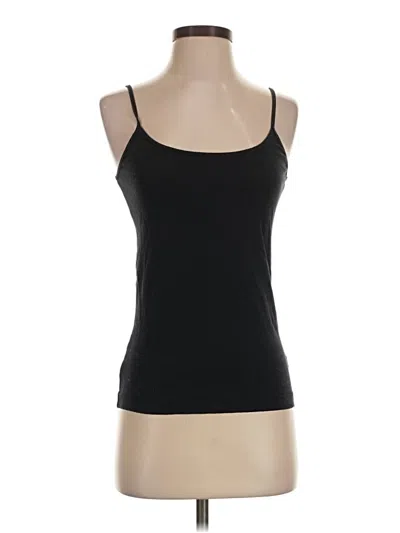 Pre-owned Gap Body Tank Top Black Strapless Neckline Tops