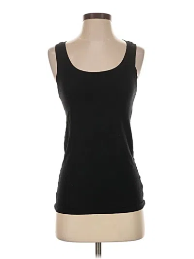 Pre-owned Gap Body Tank Top Black Strapless Neckline Tops