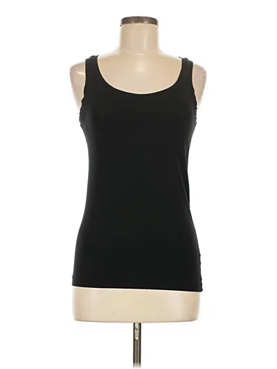 Pre-owned Gap Body Tank Top Black Strapless Neckline Tops