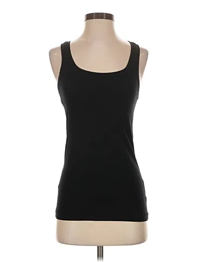 Pre-owned Gap Body Tank Top Black Strapless Neckline Tops