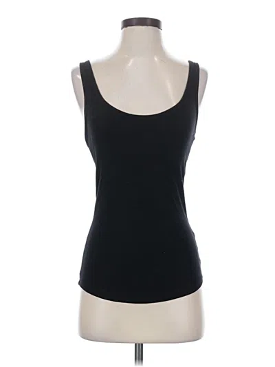 Pre-owned Gap Body Tank Top Black Strapless Neckline Tops