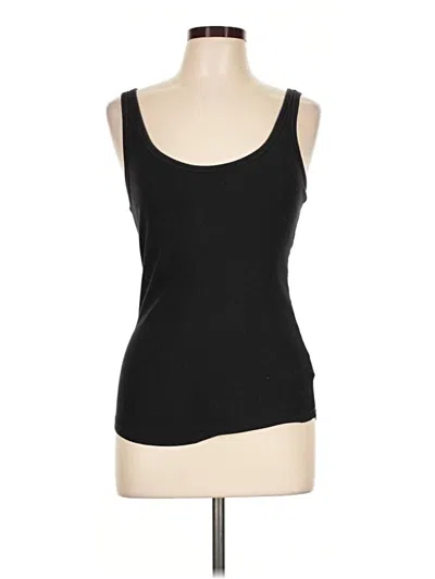 Pre-owned Gap Body Tank Top Black Strapless Neckline Tops