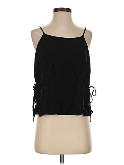 Pre-owned Gap Body Tank Top Black Strapless Neckline Tops