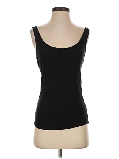 Pre-owned Gap Body Tank Top Black Strapless Neckline Tops