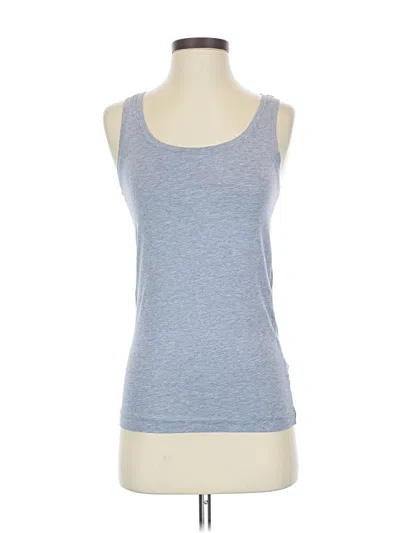 Pre-owned Gap Body Tank Top Gray Strapless Neckline Tops
