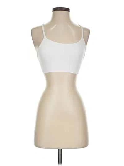 Pre-owned Gap Body Tank Top Ivory Halter Neckline Tops