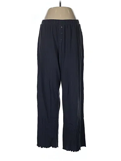Pre-owned Gap Body Track Pants In Blue