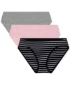 Gap Body Women's 3-pk. Hipster Underwear Gpw00277 In Coral Blush