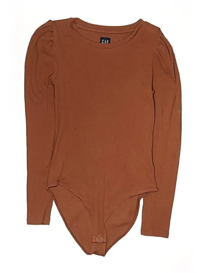 Pre-owned Gap Bodysuit In Brown