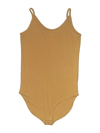 Pre-owned Gap Bodysuit In Gold
