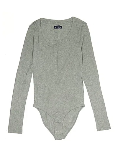 Pre-owned Gap Bodysuit In Gray